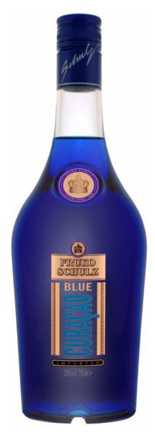 Ликер FRUKO SCHULZ Blue Curacao десертный 24% Чехия, 0,7 л ликер niva distillery десертный blue curacao 25% россия 0 75 л