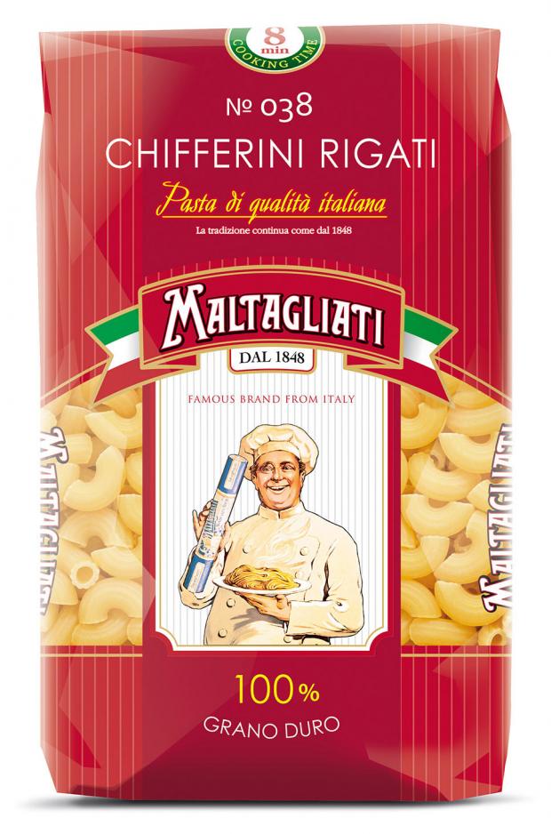 

Макаронные изделия Maltagliati рожки средние № 038, 450 г