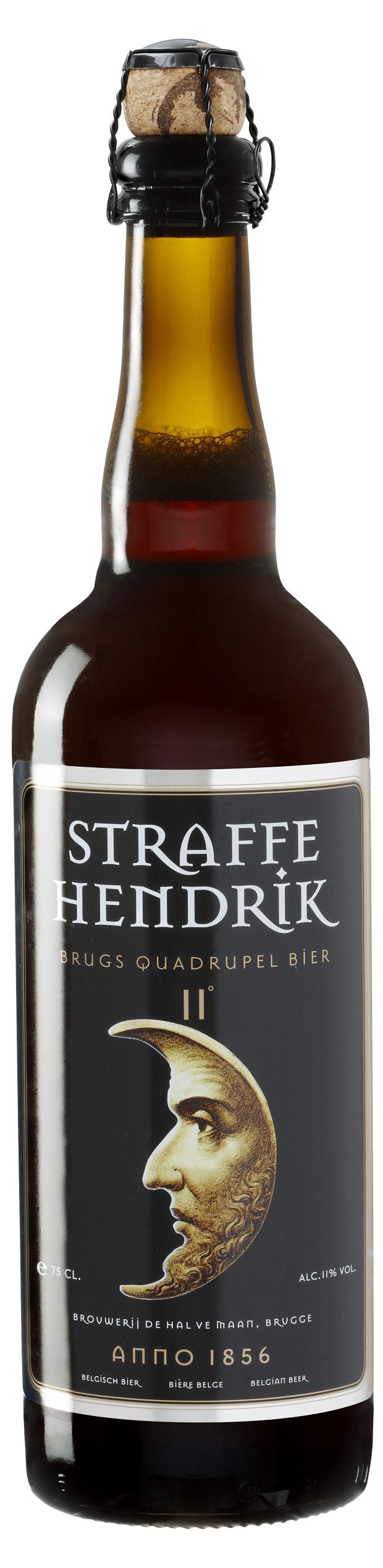 

Пиво Straffe Hendrik Quadrupel темное 11%, 750 мл