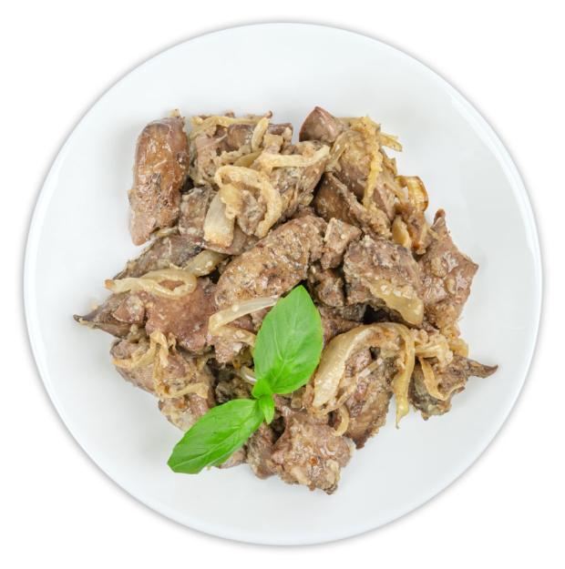 Печень куриная АШАН жареная, вес