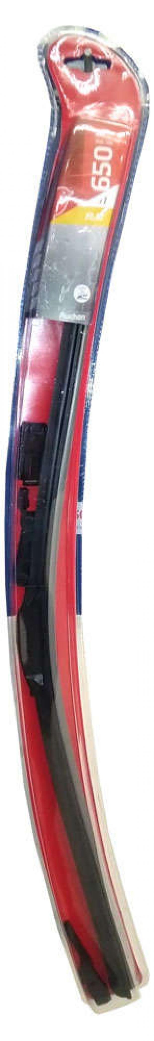 Щетка стеклоочистителя АШАН Красная птица бескаркасная, 650 мм