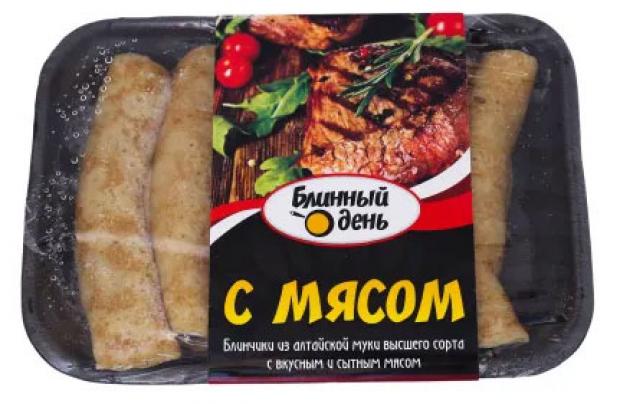 Блинчики Блинный день с мясом, 360 г
