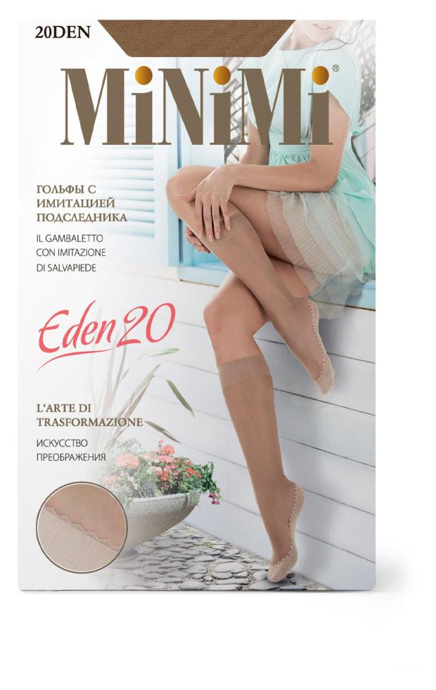 Гольфы женские MINIMI Eden 20 Caramello, р. 0