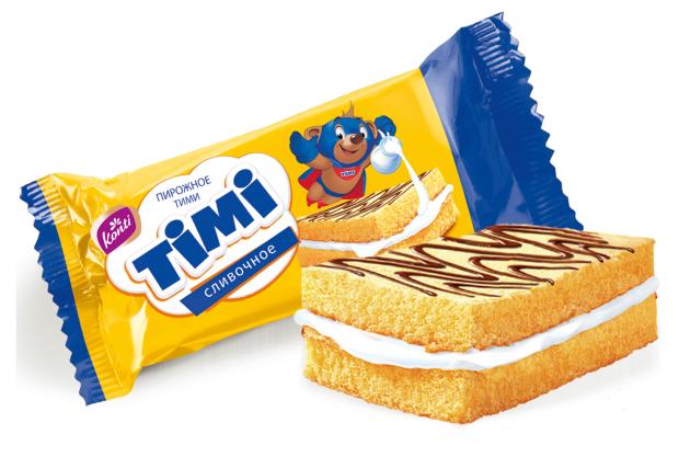 

Пирожные TIMI сливочные, 33 г