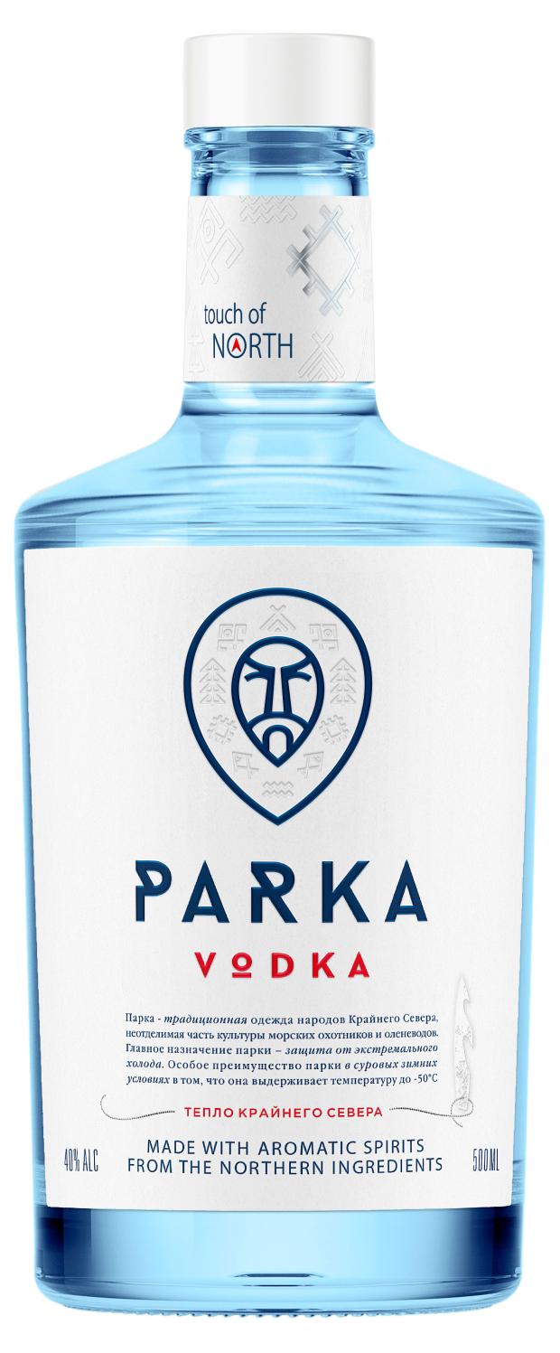 Водка Parka Россия, 0,5 л
