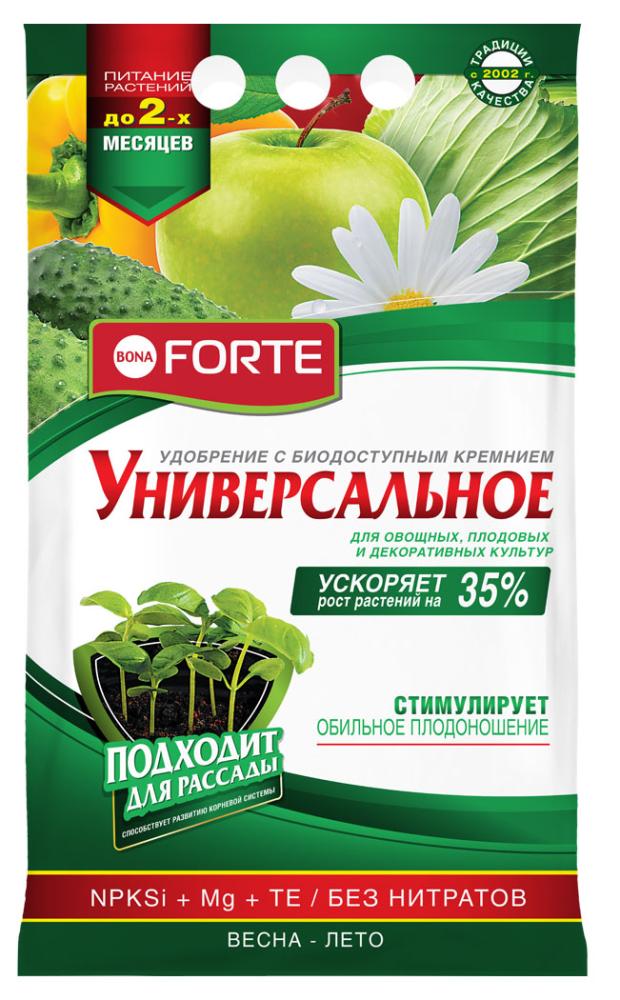 

Удобрение Bona Forte Универсальное весна-лето с цеолитом, 2,5 кг