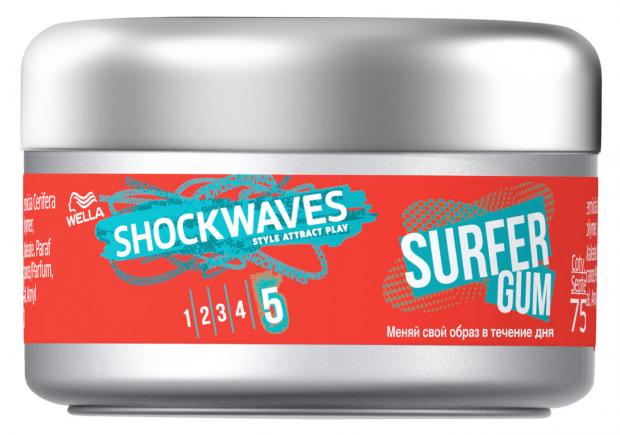 

Воск-тянучка для волос Shockwaves для создания текстуры, 75 мл