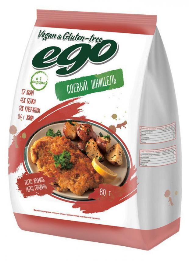 Мясо соевое Ego шницель, 80 г соевое мясо здоровка гуляш 130 г