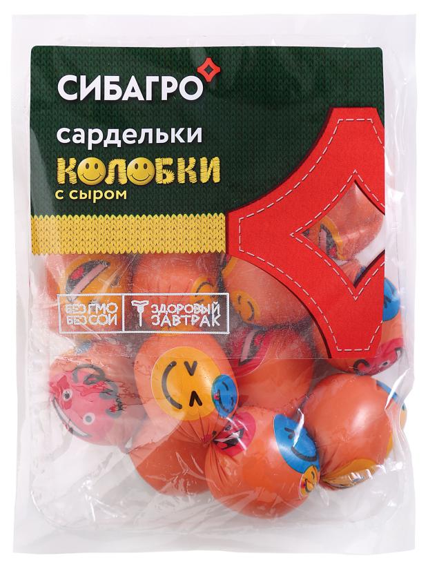 Сардельки СИБАГРО Колобки с сыром, 400 г