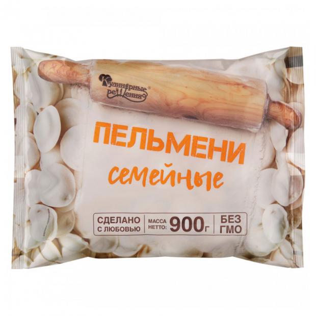 

Пельмени «Кулинарные решения» Семейные, 900 г