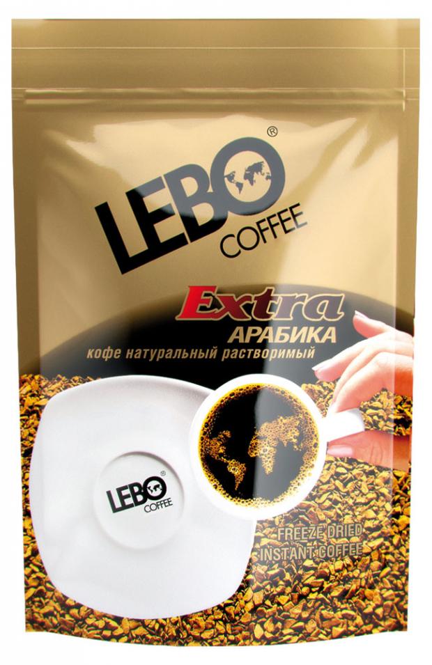 Кофе растворимый Lebo Extra, 100 г кофе растворимый lebo extra арабика 100 г