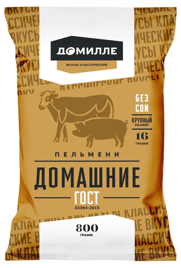

Пельмени Домилле Домашние ГОСТ, 800 г