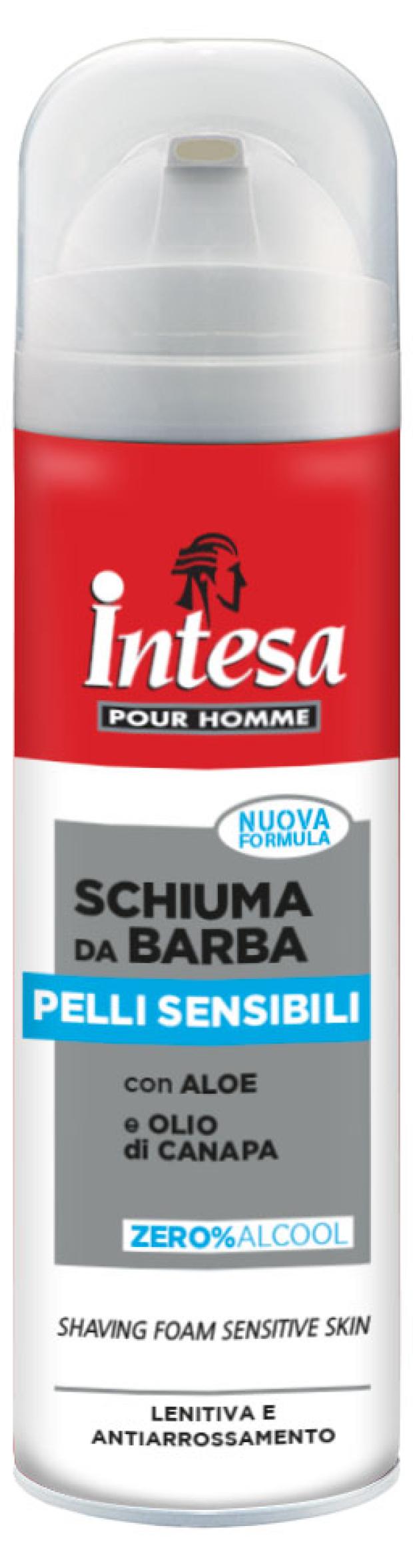 Пена для бритья для чувствительной кожи Intesa, 300 мл пена для бритья intesa vitamin e 300 мл