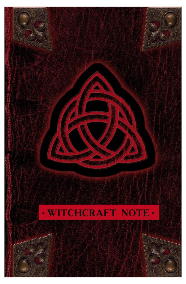 

Блокнот для записей и скетчей Эксмо Witchcraft Note Зачарованный А5, 96 л