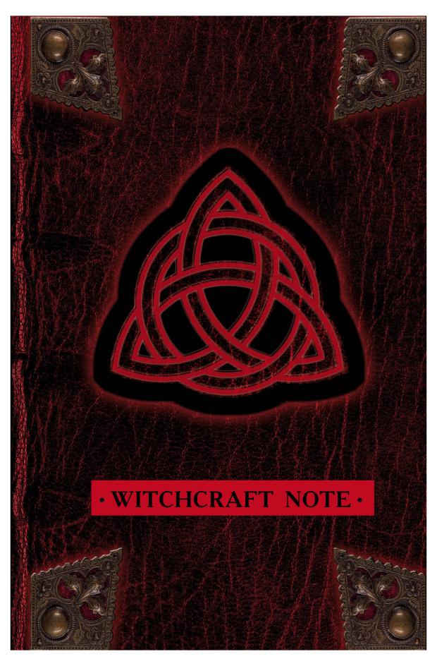 Блокнот для записей и скетчей Эксмо Witchcraft Note Зачарованный А5, 96 л