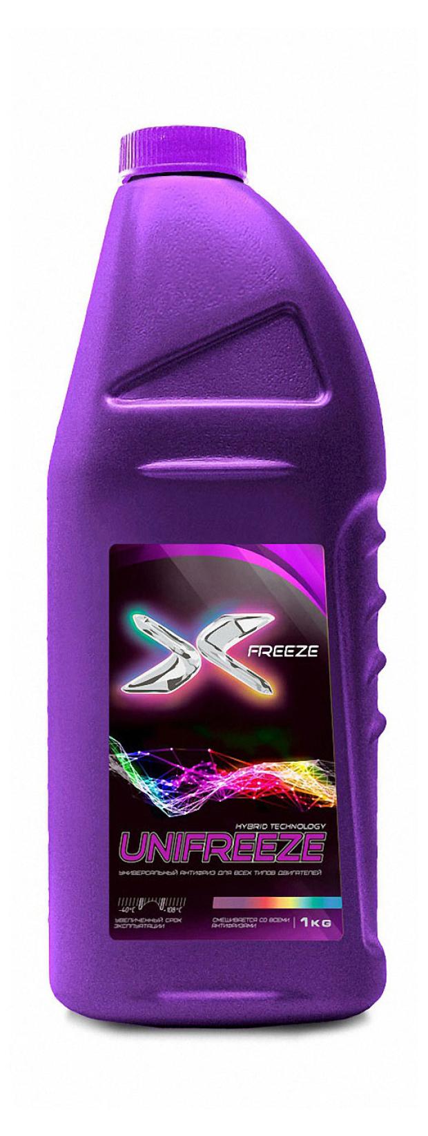 Охлаждающая жидкость X-FREEZE Unifreeze, 1 кг