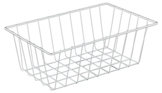 

Корзина декоративная Hausmann металлическая белая, 250х160 мм