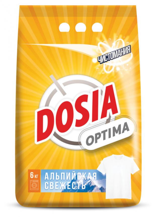 Стиральный порошок Dosia Optima Альпийская свежесть, 6 кг