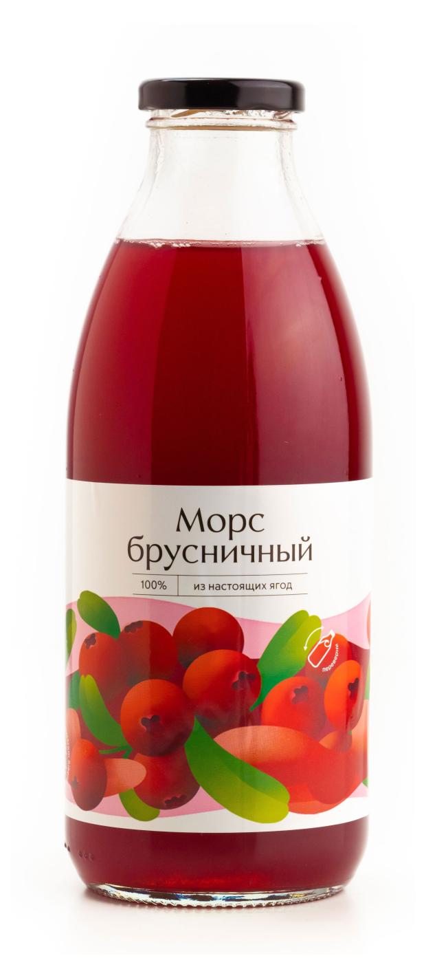 Морс Fizzberry брусника, 750 мл