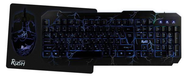 

Набор игровой SmartBuy Rush Thunderstorm 715714G клавиатура+мышь+коврик