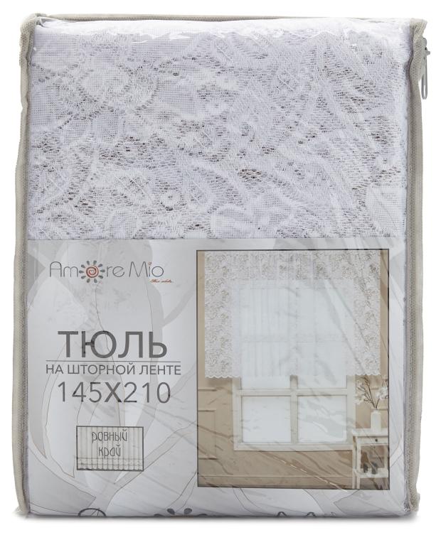 

Тюль Amore Mio Жаккард дикая роза, 145х210 см