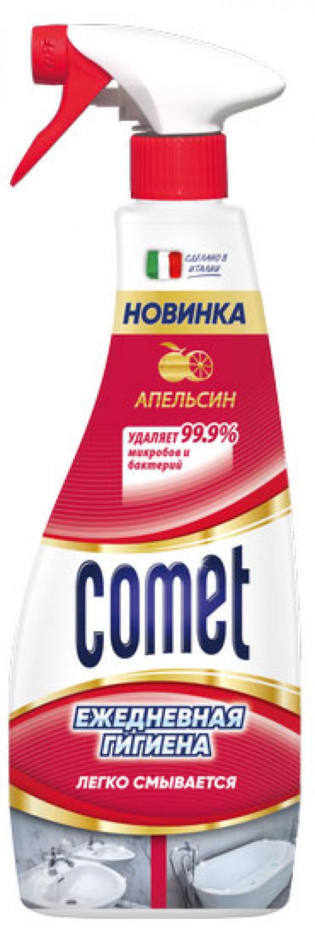 

Чистящий спрей Comet для ванной комнаты апельсин, 500 мл