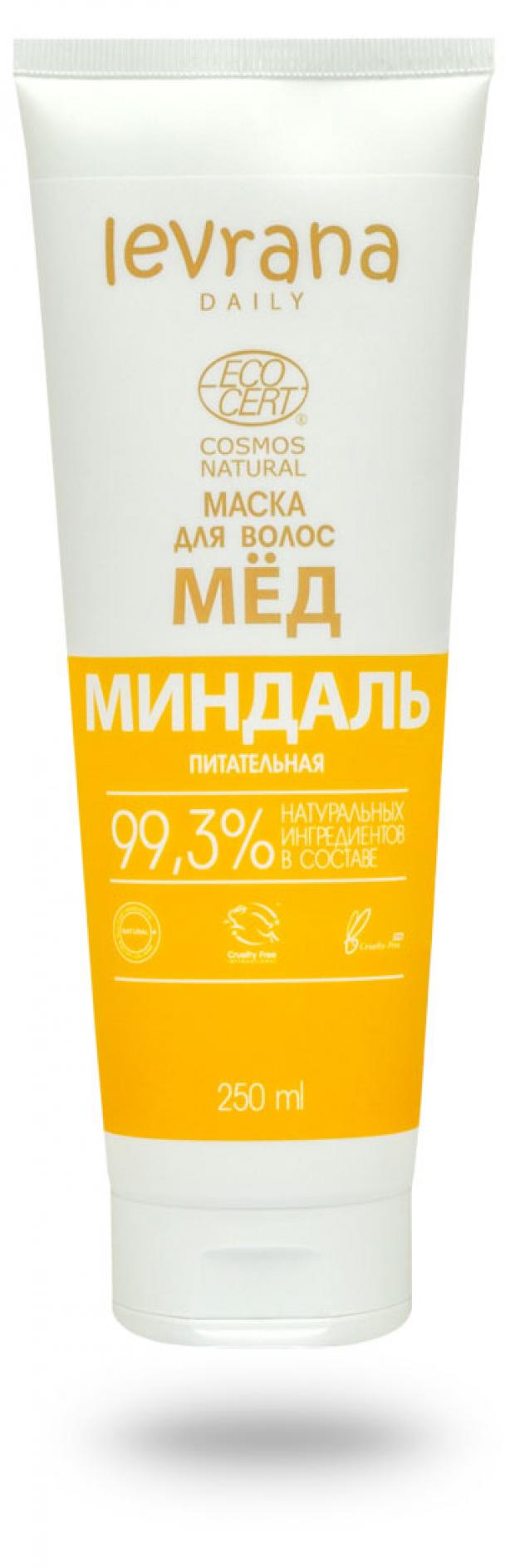 

Маска для волос Levrana питательная Мед и миндаль, 250 мл