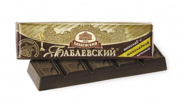 

Шоколадный батончик «Бабаевский» с шоколадной начинкой, 50 г