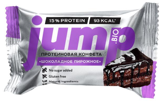 

Конфета протеиновая 16% JUMP.BIO Шоколадное пирожное, 30 г