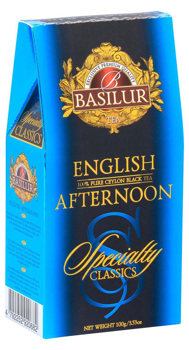 Чай черный Basilur English Afternoon листовой, 100 г