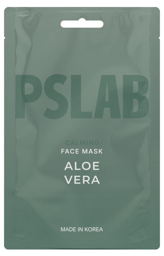 

Маска тканевая PSLAB Успокаивающая для лица aloe vera, 23 мл