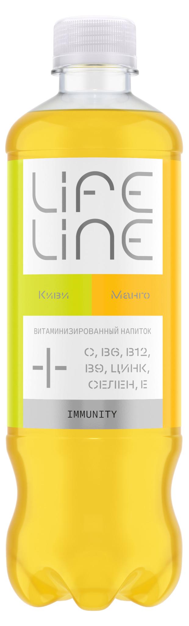 Напиток негазированный Lifeline манго киви безалкогольный, 500 мл