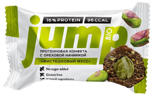 

Конфета протеиновая JUMP 16% Фисташковый мусс, 30 г