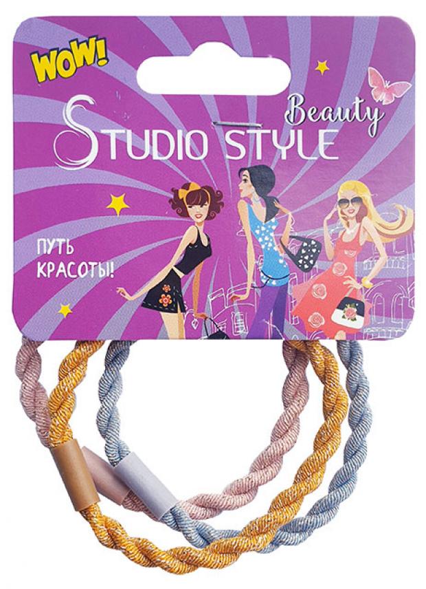 

Украшение для волос Studio Style резинка с тесьмой, 3 шт