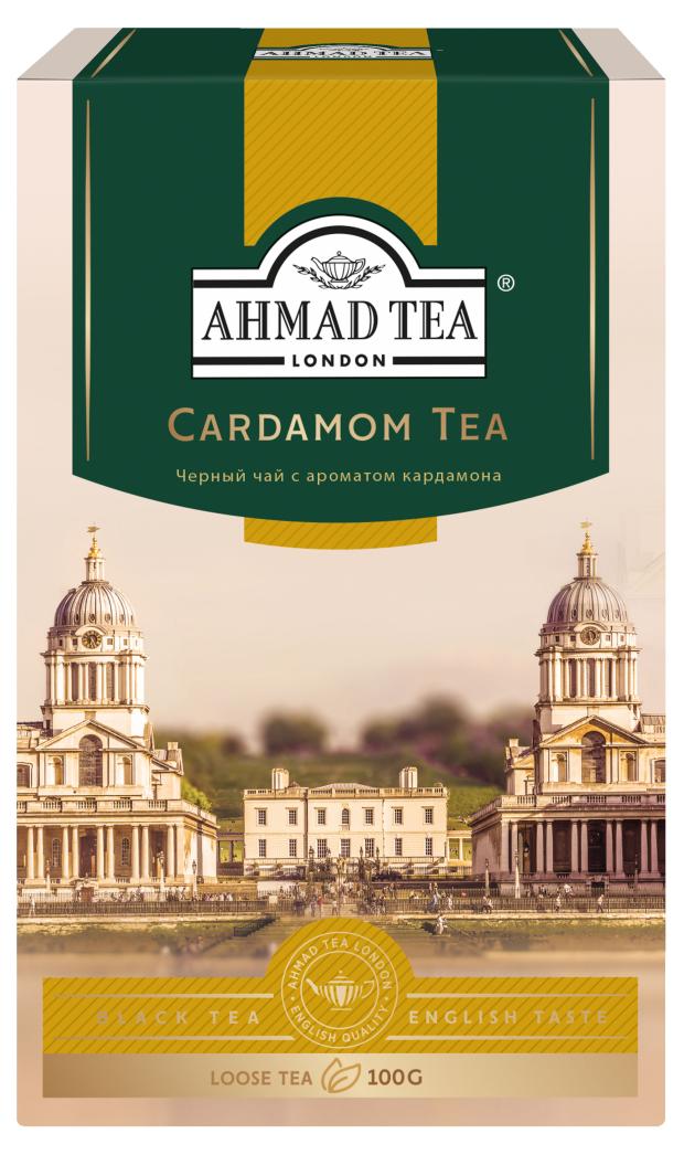 

Чай черный Ahmad Tea Кардамон листовой, 100г