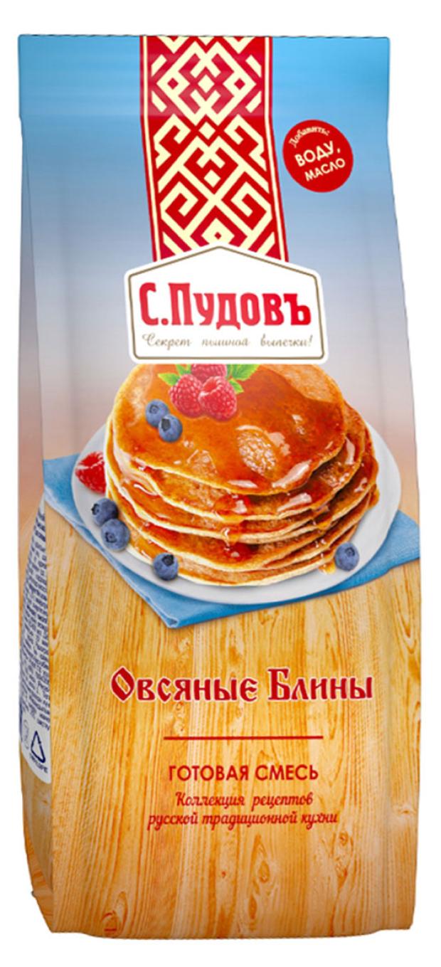 

Мучная смесь С.Пудовъ Овсяные блины, 400 г