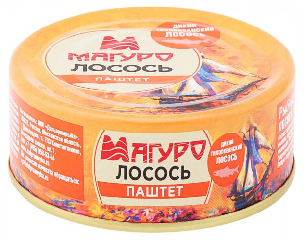 

Паштет «Магуро» из лосося, 90 г