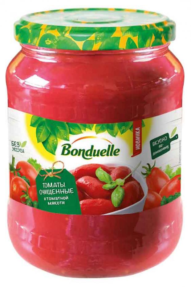 

Томаты Bonduelle очищенные в томатном соке, 720 мл