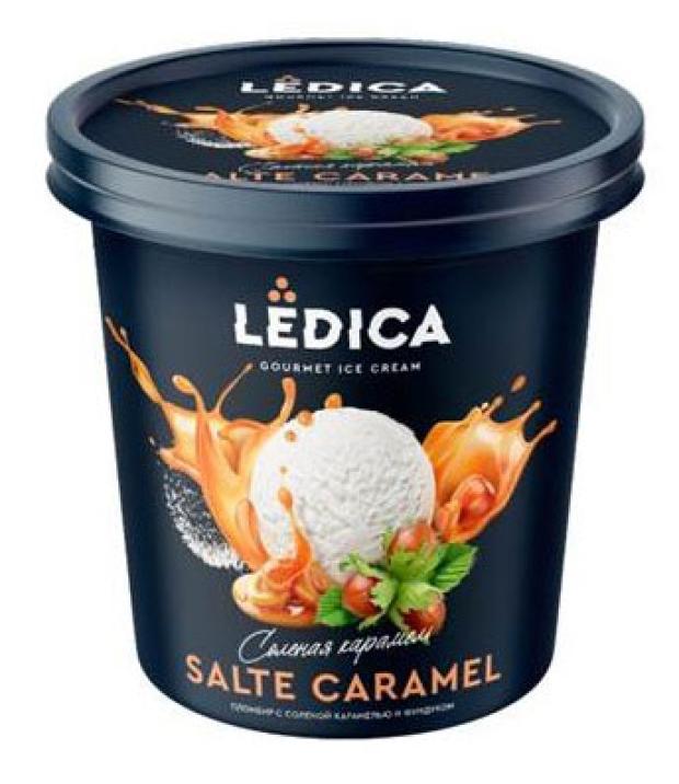 Мороженое Ledica пломбир соленая карамель, 300 г