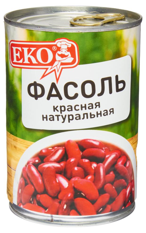 Фасоль Еко красная натуральная в собственном соку 400 г 139₽