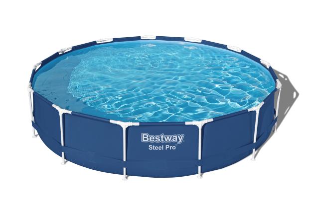 

Бассейн каркасный BESTWAY Steel Pro с насосом, 396х84 см