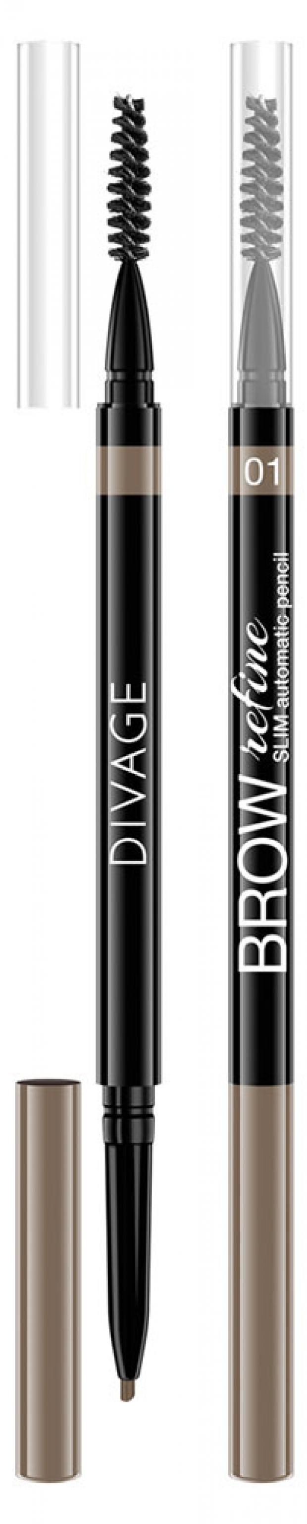 

Карандаш для бровей Divage Brow Refine оттенок 01
