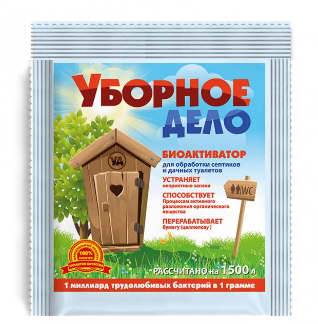 Биоактиватор для септиков и выгребных ям Уборное дело, 40 г