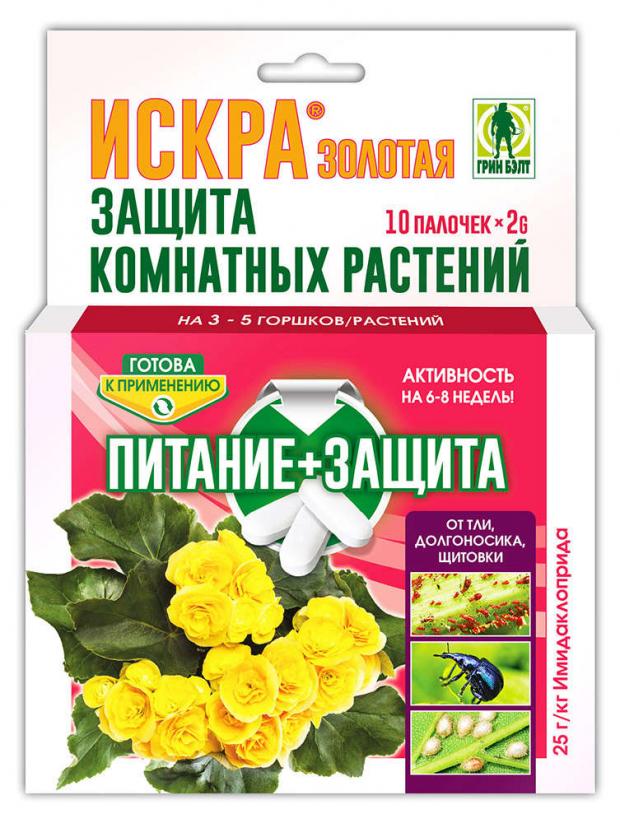 

Удобрение-палочки Грин Бэлт Искра Золотая, 10 шт