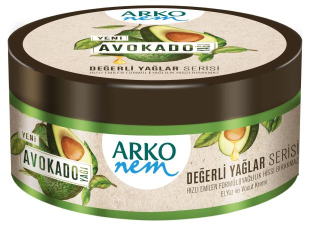 

Крем для рук и тела Arko NEM Авокадо, 250 мл