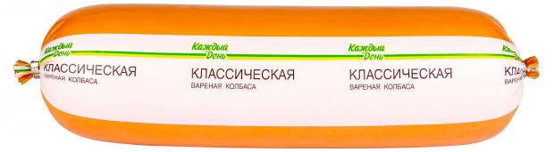 Колбаса вареная Каждый день Классическая (0,6-1,2 кг), 1 упаковка ~ 0,9 кг