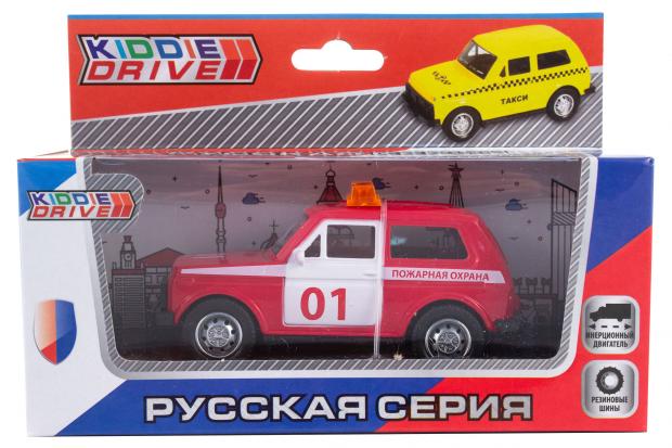 Внедорожник KiddieDrive Пожарный, 11 см