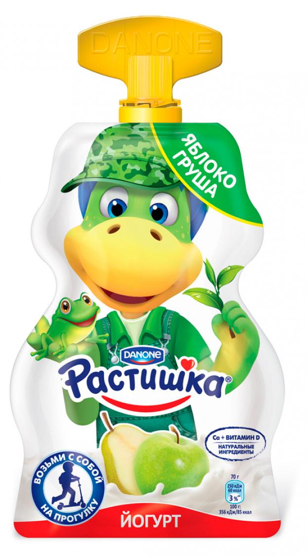 

Йогурт «Растишка» обогащенный яблоко груша 2.6%, 70 г