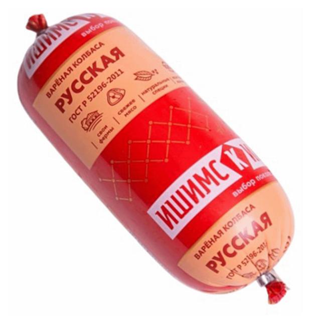 Колбаса вареная Ишимский Русская, 400 г