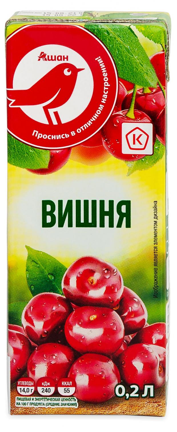 

Нектар АШАН вишневый, 200 мл